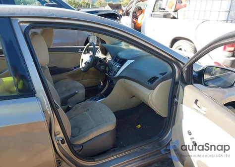 2013 Hyundai Accent Gls from USA, damaged, VIN KMHCT4AE9DU486128